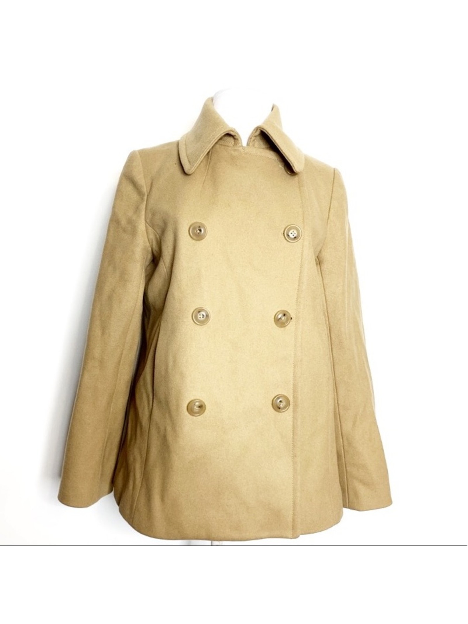 J. Crew Classic Double Breasted Peacoat Jacket